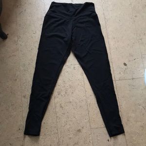 Black garage leggings